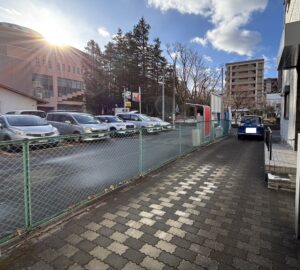 仙台市宮城野区の英語教室　小学生と中学生の英語学習と英検対策　ホームページ用　周辺＋駐車場